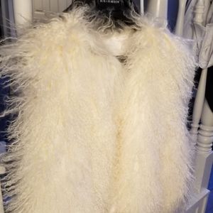 Shearling vest